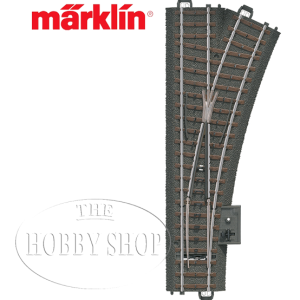Märklin C Track Right Turnout (188.3 mm) 