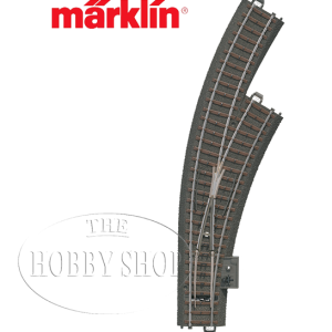 Märklin C Track Right Curved Turnout Radius 360 mm / 30°