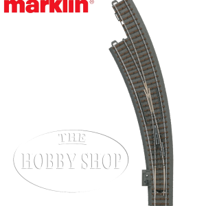 Märklin C Track Left Curved Turnout Radius 515 mm/ 30°