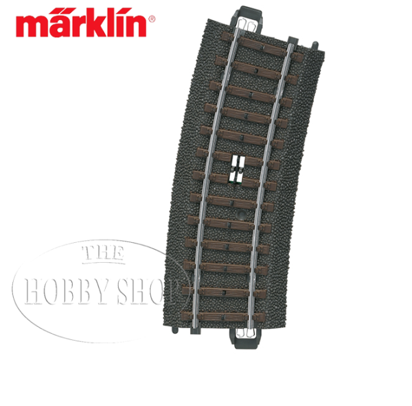 Märklin C Track Curved Circuit Radius R1 = 360 mm/ 15°