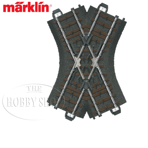 Märklin C Track Crossing (103.3 mm /48.6°)