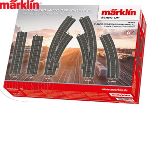 Märklin C Track Start-up Extension Set C3