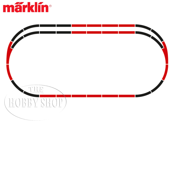 Märklin C Track Start-up Extension Set C3 Märklin C Track Start-up Extension Set C3