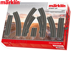 Märklin C Track Start-up Extension Set C4