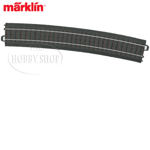 Märklin C Track Curved Radius = 1,114.6 mm / 12,1°