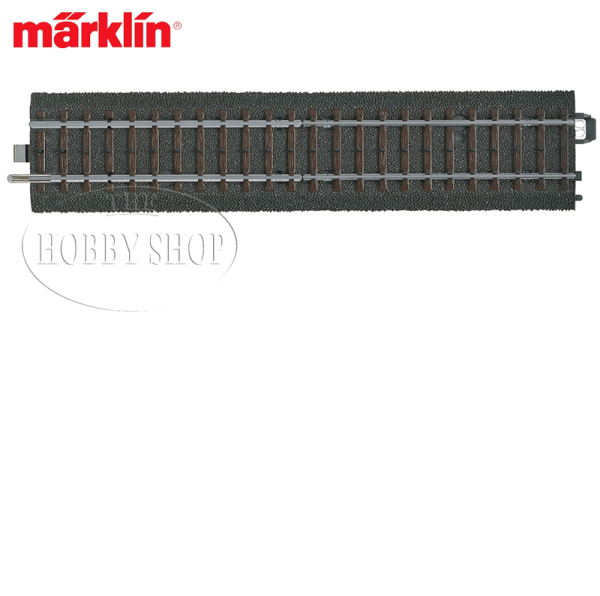 Märklin C Track Adapter Track to M Track Length 180 mm
