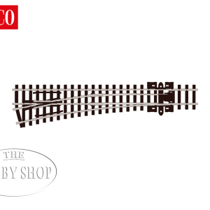 Peco N Streamline Turnout Left Medium Radius