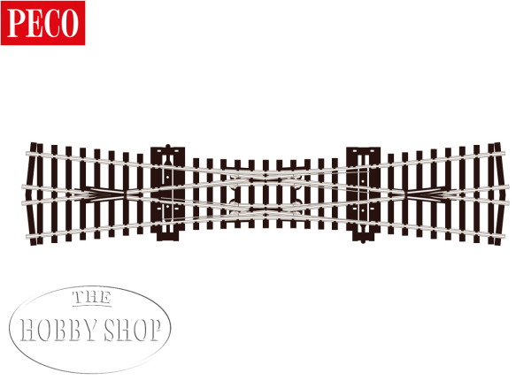 Peco HO/OO Streamline Crossing Double Slip