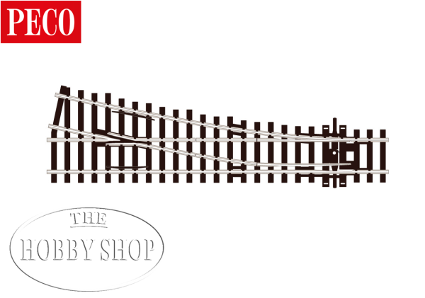 Peco HO/OO Streamline Turnout Right Small Radius