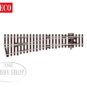 Peco HO/OO Streamline Turnout Left Small Radius