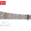 Peco HO/OO Streamline Turnout Right Medium Radius
