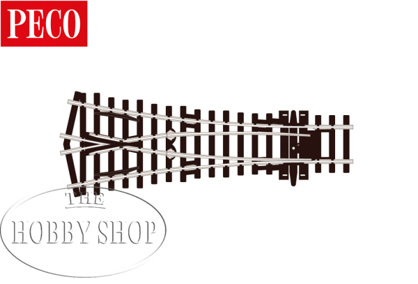 Peco HO/OO Streamline Insulfrog Small Radius Y Turnout