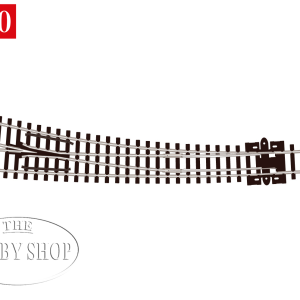 Peco N Streamline Electrofrog Curved Turnout Right Large Radius