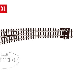 Peco N Streamline Electrofrog Curved Turnout Left Large Radius