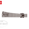 Peco N Streamline Turnout Medium Radius Right Hand