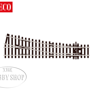 Peco HO/OO Streamline Electrofrog Turnout Right Small Radius