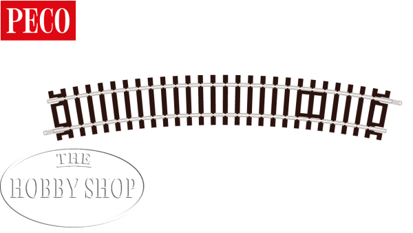 Peco HO/OO Setrack Standard Curve Radius 3 = 505mm / 22,5°