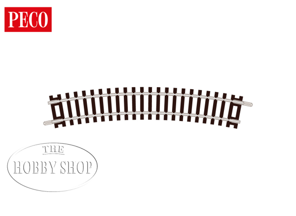 Peco N Setrack Standard Curve Radius R1 = 228mm / 22.5° (16 pieces for full circle)