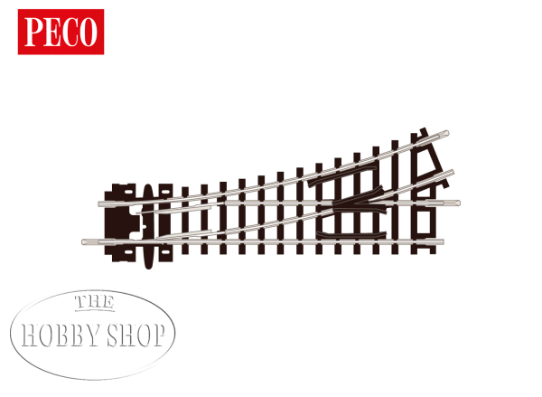 Peco N Setrack Left Turnout 89,5mm