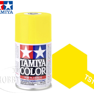 Tamiya TS-16 Yellow Laquer Spray Paint (100ml)