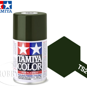 Tamiya TS-2 Dark Green Laquer Spray Paint (100ml)