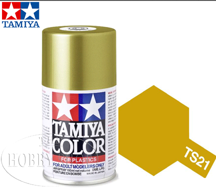 Tamiya TS-21 Gold Laquer Spray Paint (100ml)