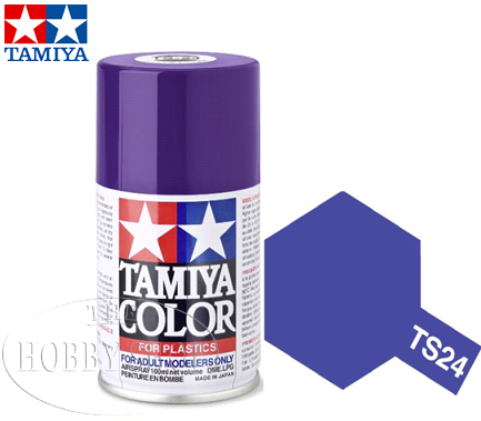 Tamiya TS-24 Purple Laquer Spray Paint (100ml)