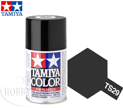 Tamiya TS-29 Semi Gloss Black Laquer Spray Paint (100ml)