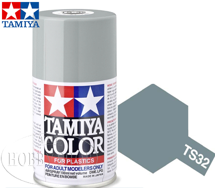 Tamiya TS-32 haze Grey Laquer Spray Paint (100ml)