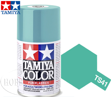 Tamiya TS-41 Coral Blue Laquer Spray Paint (100ml)