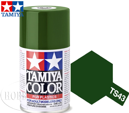 Tamiya TS-43 Racing Green Laquer Spray Paint (100ml)