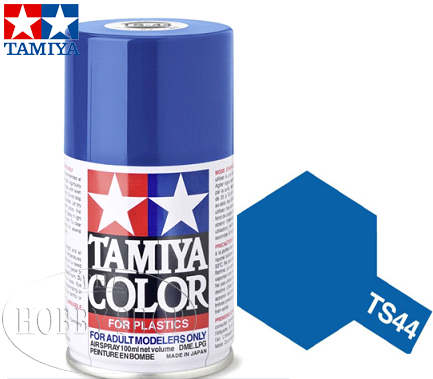 Tamiya TS-44 Brilliant Blue Laquer Spray Paint (100ml)