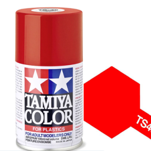 Tamiya TS-49 Bright Red Laquer Spray Paint (100ml)