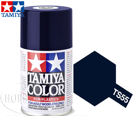 Tamiya TS-55 Dark Blue Laquer Spray Paint (100ml)