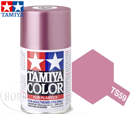 Tamiya TS-59 Pearl Light Red Laquer Spray Paint (100ml)
