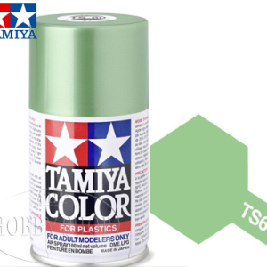 Tamiya TS-60 Pearl Green Laquer Spray Paint (100ml)