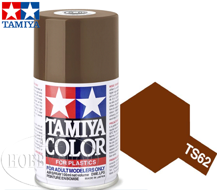Tamiya TS-62 Nato Brown Laquer Spray Paint (100ml)