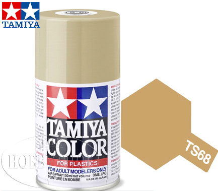 Tamiya TS-68 Wooden Deck Tan Laquer Spray Paint (100ml)