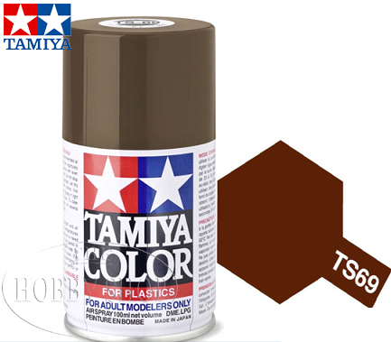 Tamiya TS-69 Linoleum Deck Brown  Laquer Spray Paint (100ml)