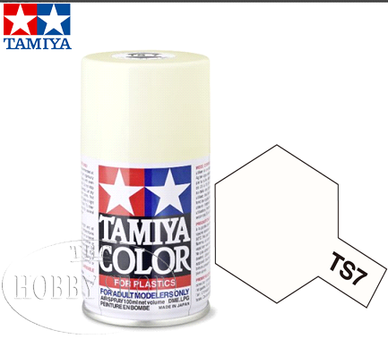 Tamiya TS-7 Racing White Laquer Spray Paint (100ml)