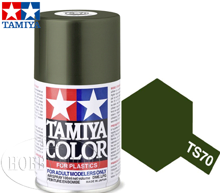 Tamiya TS-70 Olive Drab (JGSDF) Laquer Spray Paint (100ml)