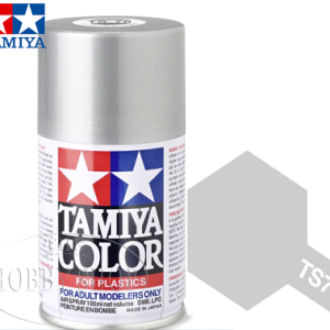 Tamiya TS-76 Mica Silver Laquer Spray Paint (100ml)