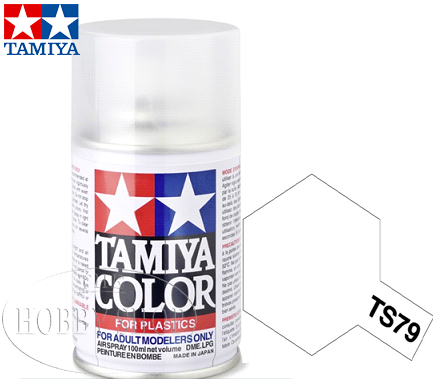 Tamiya TS-79 Semi Gloss Clear Laquer Spray Paint (100ml)