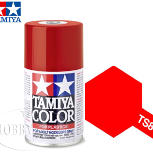 Tamiya TS-8 Italian Red Laquer Spray Paint (100ml)