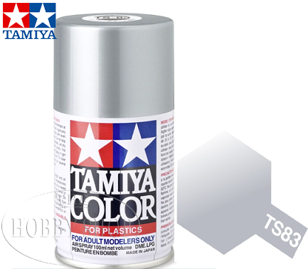 Tamiya TS-83 Metallic Silver Spray 100ml