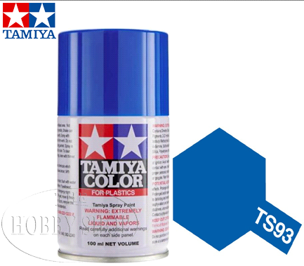 Tamiya TS-93 Pure Blue Laquer Spray Paint (100ml)