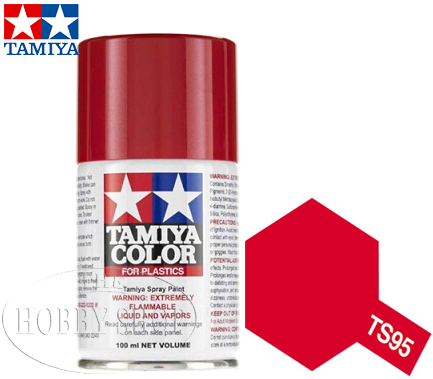 Tamiya TS-95 Pure Metallic Red Lacquer Spray (100ml)