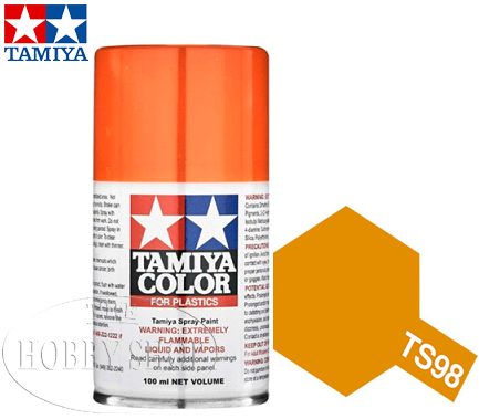 Tamiya TS-98 Pure Orange Spray (100ml)