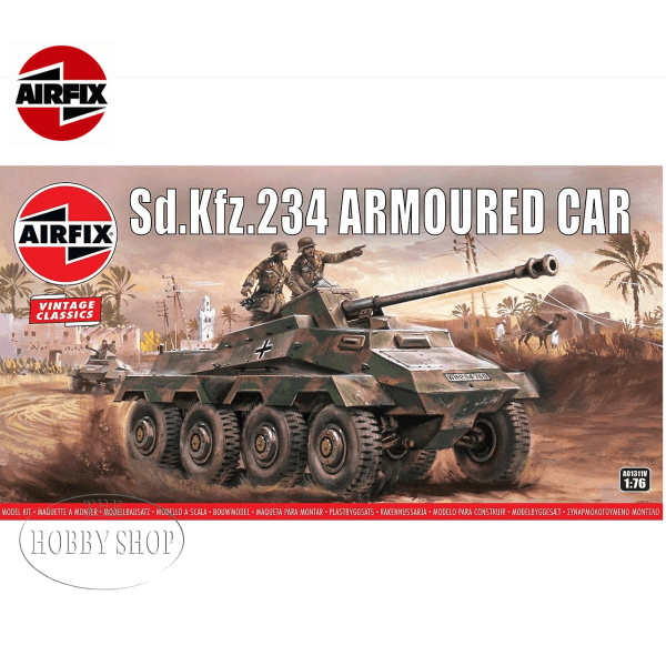 Airfix 1/76 Sd.Kfz.234 Armoured Car