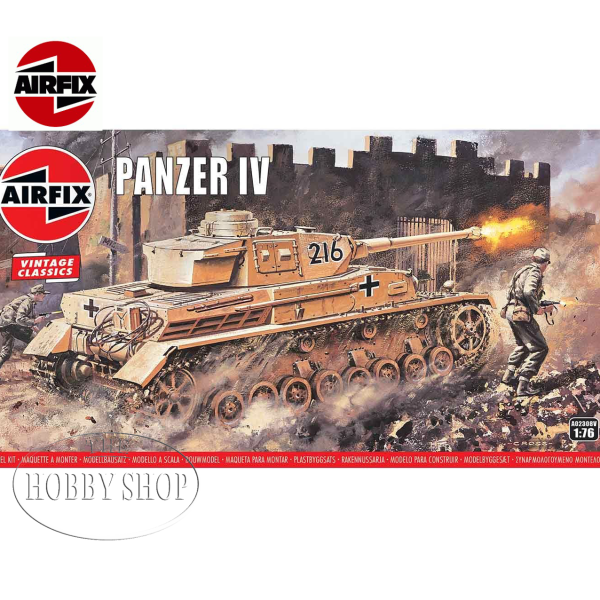 Airfix 1/76 Panzer IV Tank